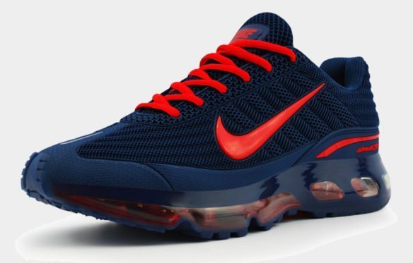 Nike Air Max 360 синие с красным