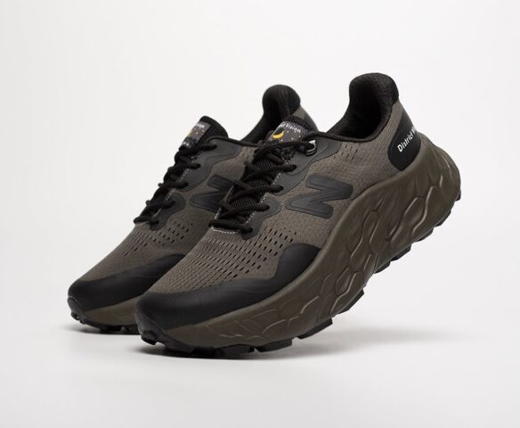 District Vision x New Balance Fresh Foam More Trail коричневые